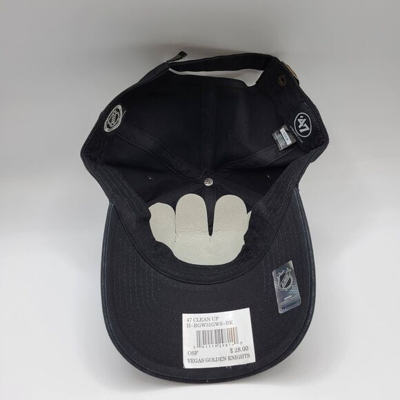 Vegas Golden Knights Hat Mens Womens  Strapback Adjustable Clean Up 47 Brand - Picture 6 of 12